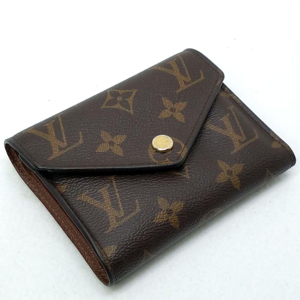 ルイヴィトン モノグラム ポルトフォイユ ヴィクトリーヌ コンパクト財布 IC