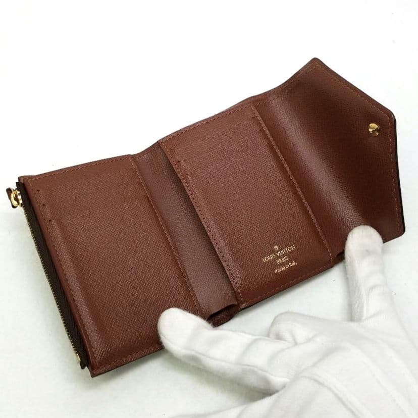 ルイヴィトン モノグラム ポルトフォイユ ヴィクトリーヌ コンパクト財布 IC