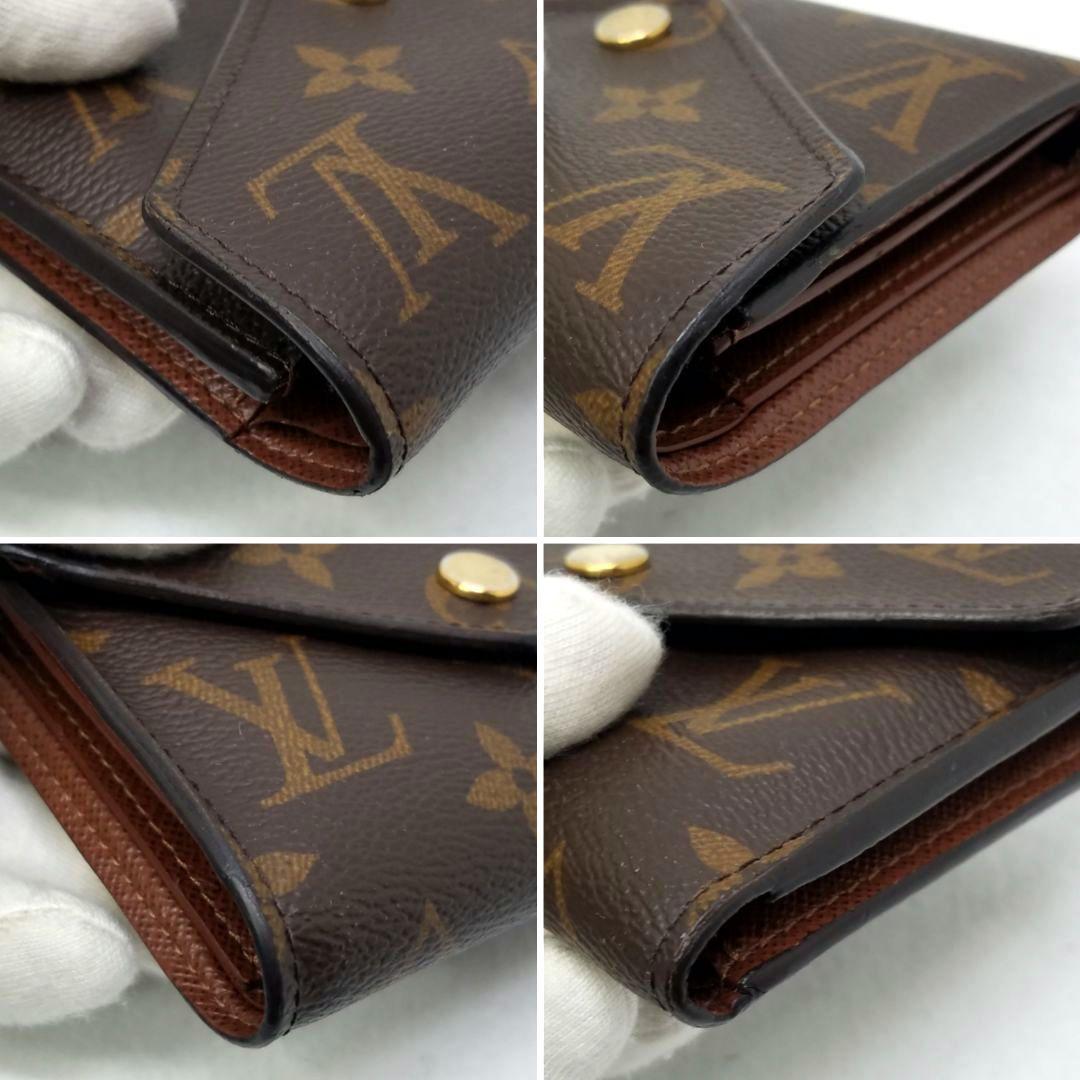 ルイヴィトン モノグラム ポルトフォイユ ヴィクトリーヌ コンパクト財布 IC