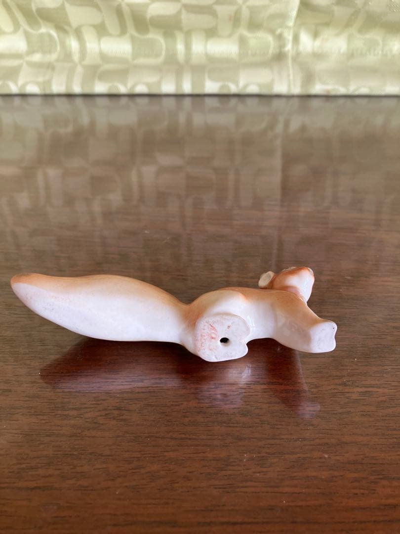 ロモノーソフ　フィギュリン　フィギュア　リス