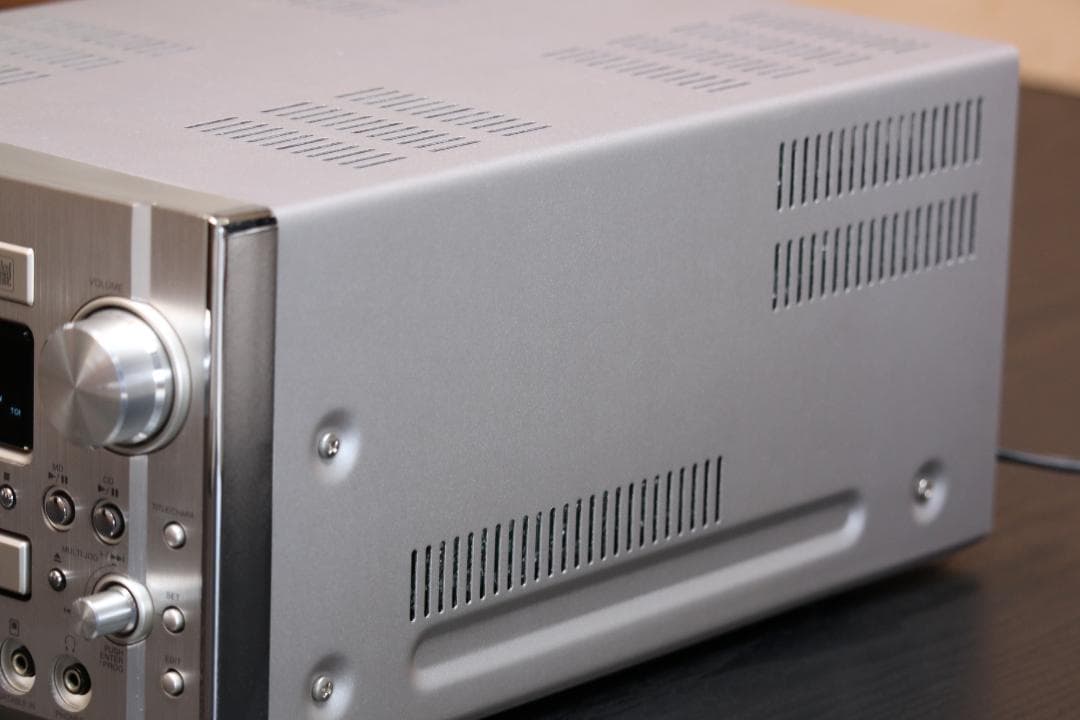 DENON D-MG33 CD/MD/TUNER ラッコ　リモコン付き