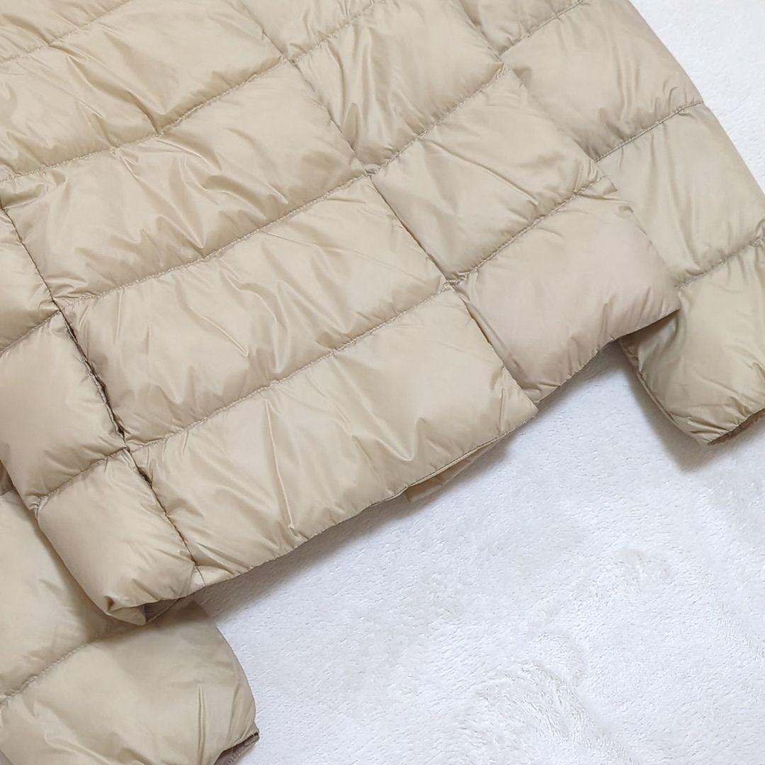 未使用級 ピレネックス カンヌ ベージュ ウルトラライトタフタダウンジャケット