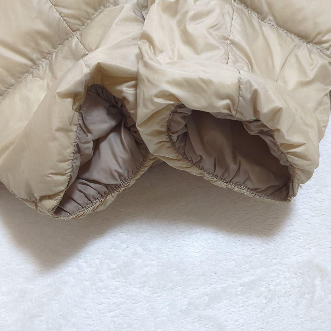 未使用級 ピレネックス カンヌ ベージュ ウルトラライトタフタダウンジャケット