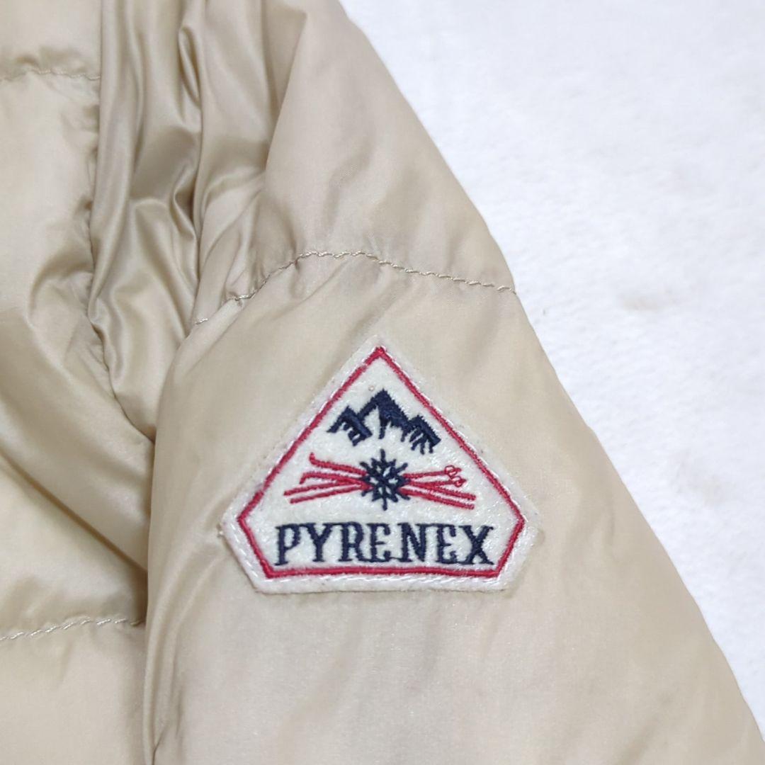 未使用級 ピレネックス カンヌ ベージュ ウルトラライトタフタダウンジャケット
