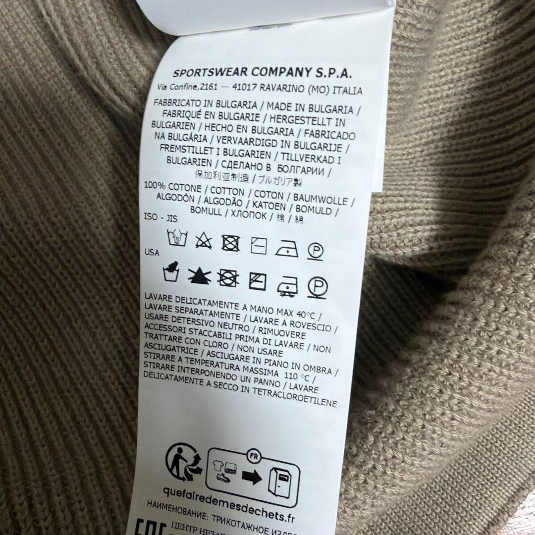 Stone  23SS リブソフトコットンニット