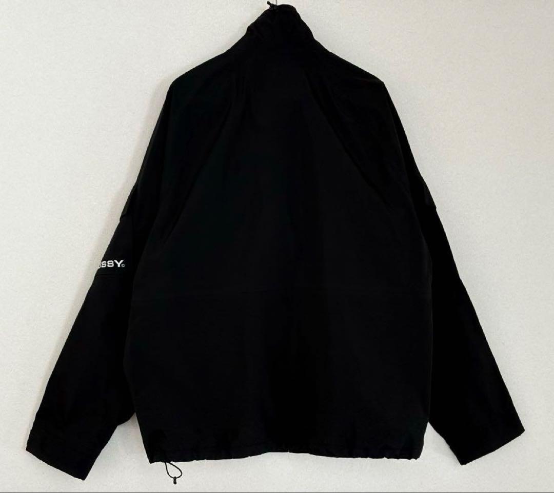 STUSSY／APEX シェル ジャケット ブラック ナイロンジャケット
