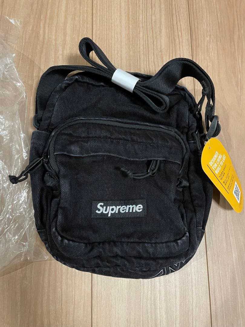 バッグ Supreme Denim Shoulder Bag black 25AW