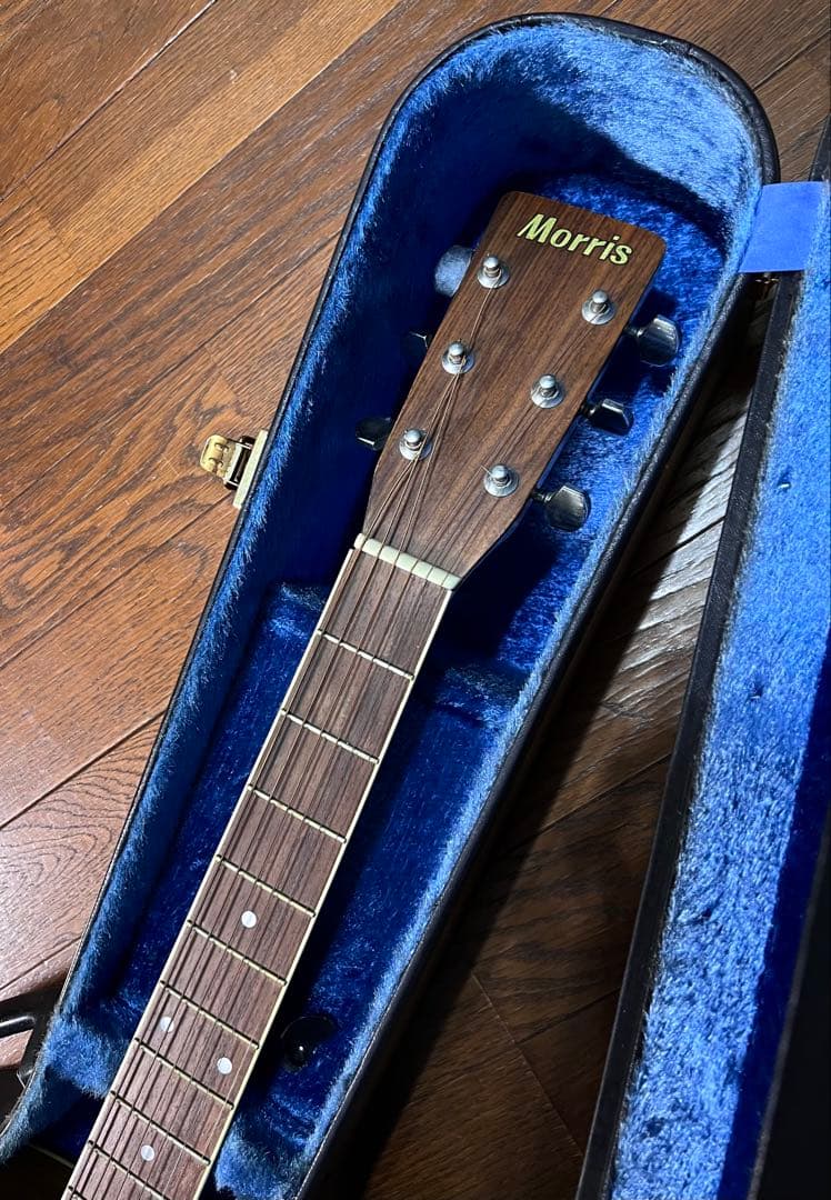 Morris モーリス アコースティックギター ハードケース付き