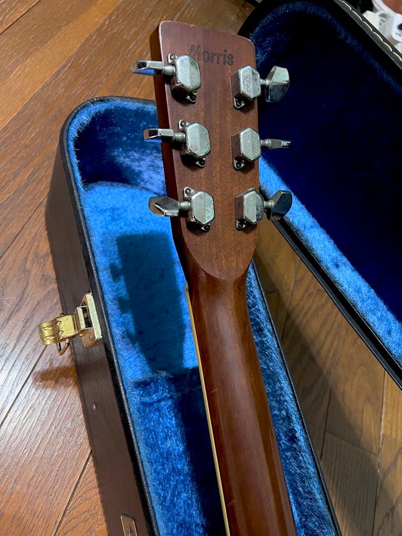Morris モーリス アコースティックギター ハードケース付き