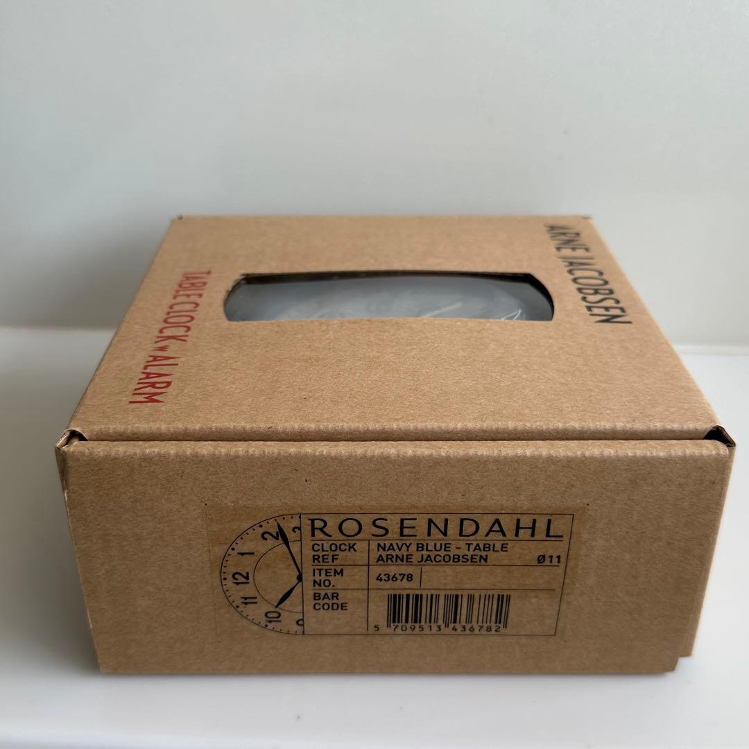 インテリア時計 ARNE JACOBSEN TABLE CLOCK / NAVY BLUE