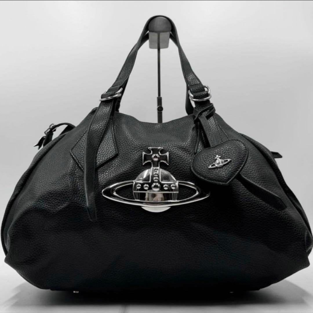 未使用級✨ヴィヴィアンウエストウッド トートバッグ ボストンバッグ ビッグオーブ