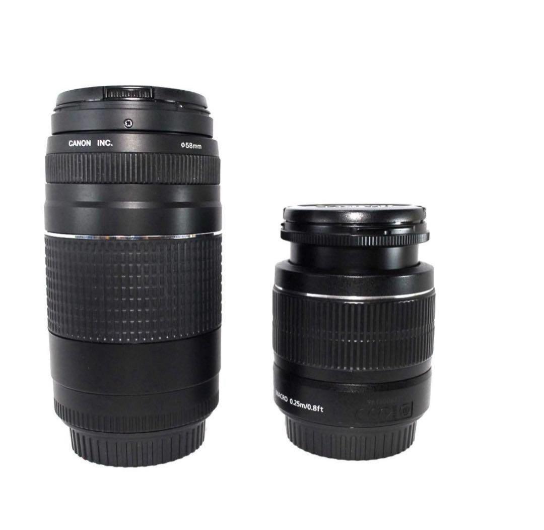 ❤️【美品】❤️Canon EOS Kiss X5 ダブルレンズ スマホ転送OK✨