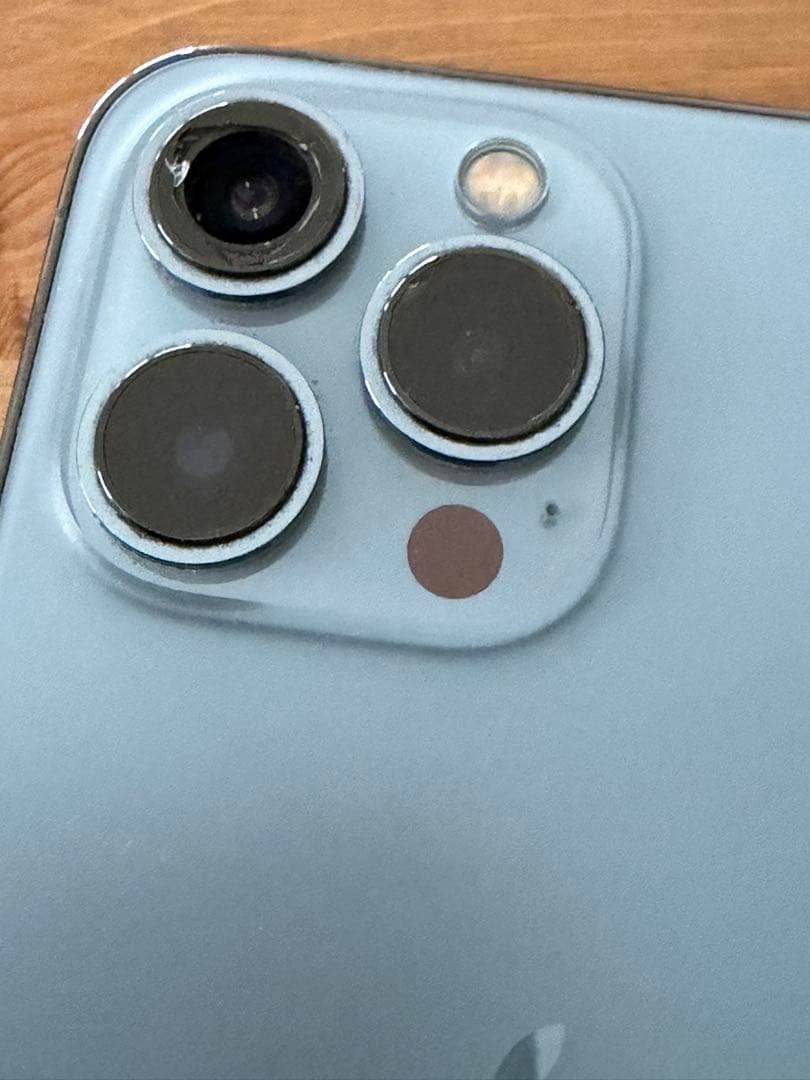 【※カメラレンズ破損】iPhone 13 pro 本体 ブルー