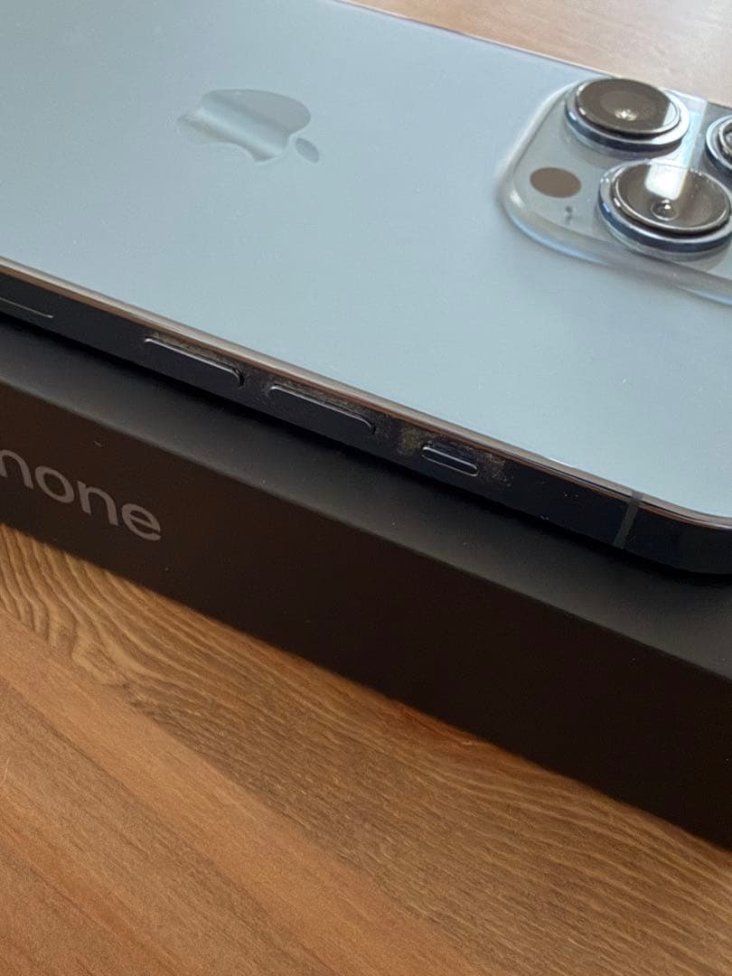 【※カメラレンズ破損】iPhone 13 pro 本体 ブルー