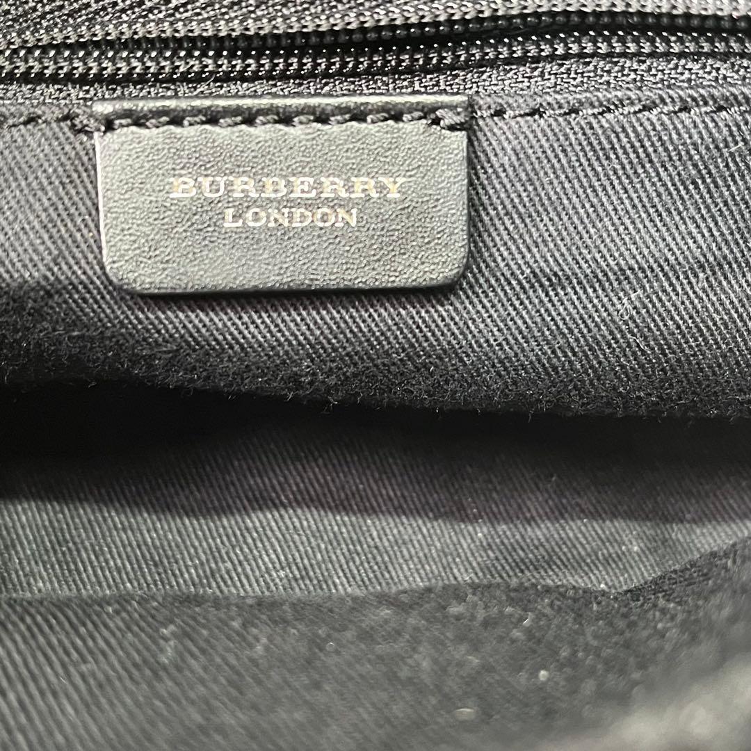 希少✨バーバリー ミニボストン ハンドバッグ キャンバス×レザー ノバチェック