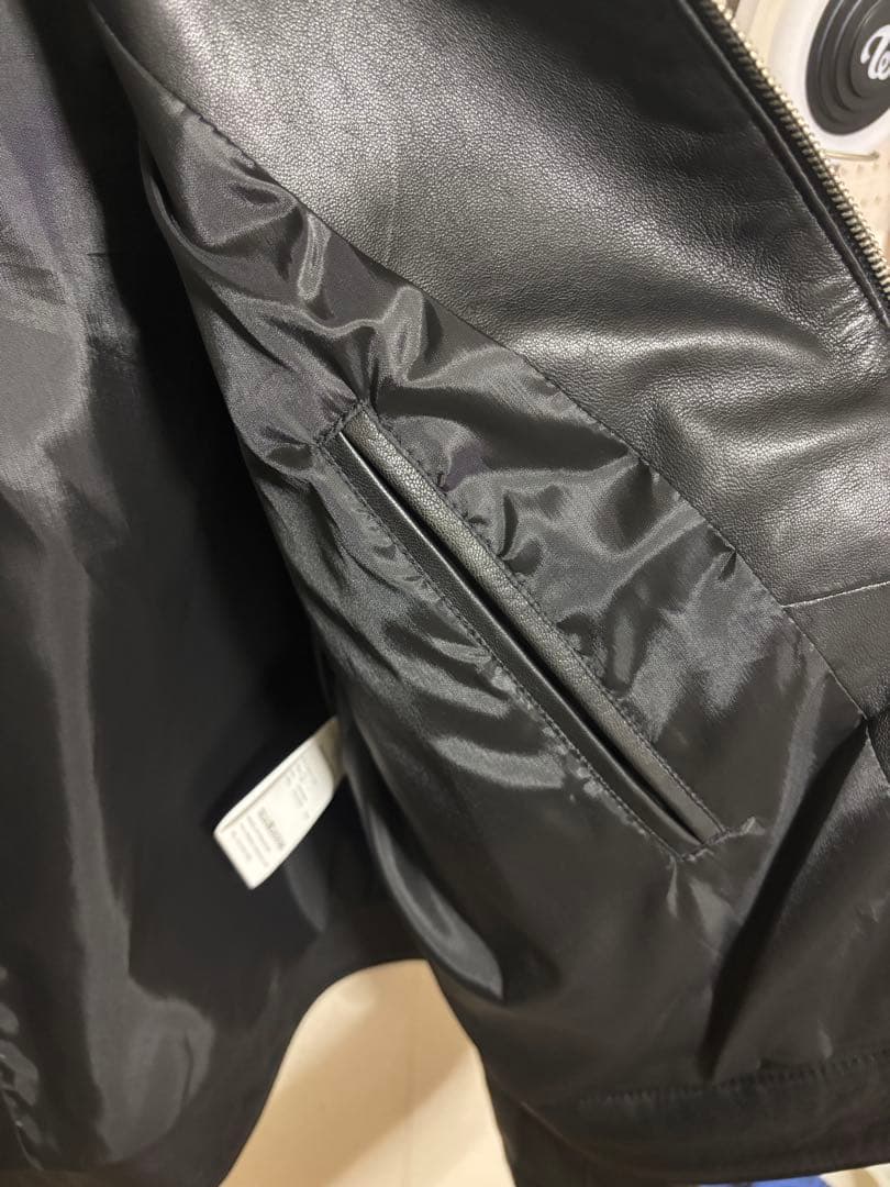 (チカ)メゾンスペシャル　シープレザーシングルライダース