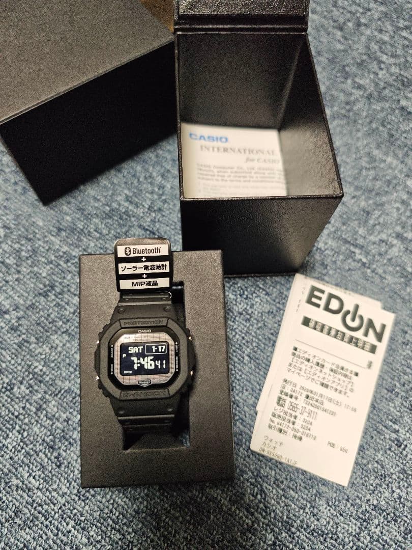 新品　GW-BX5600-1A1JF　G-SHOCK　MIP液晶　電波ソーラー