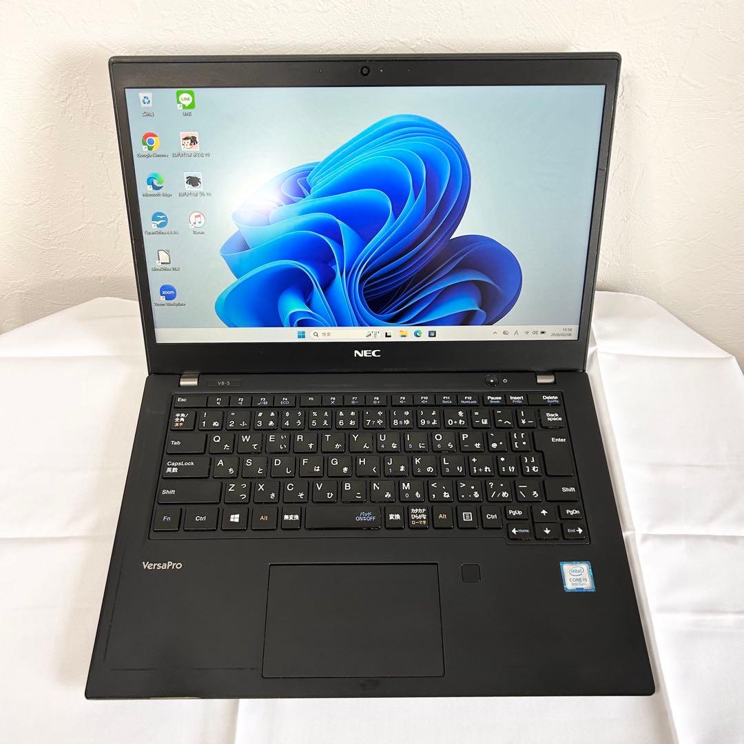 NEC ノートパソコン PC SSD256 Win11 Corei5 A56