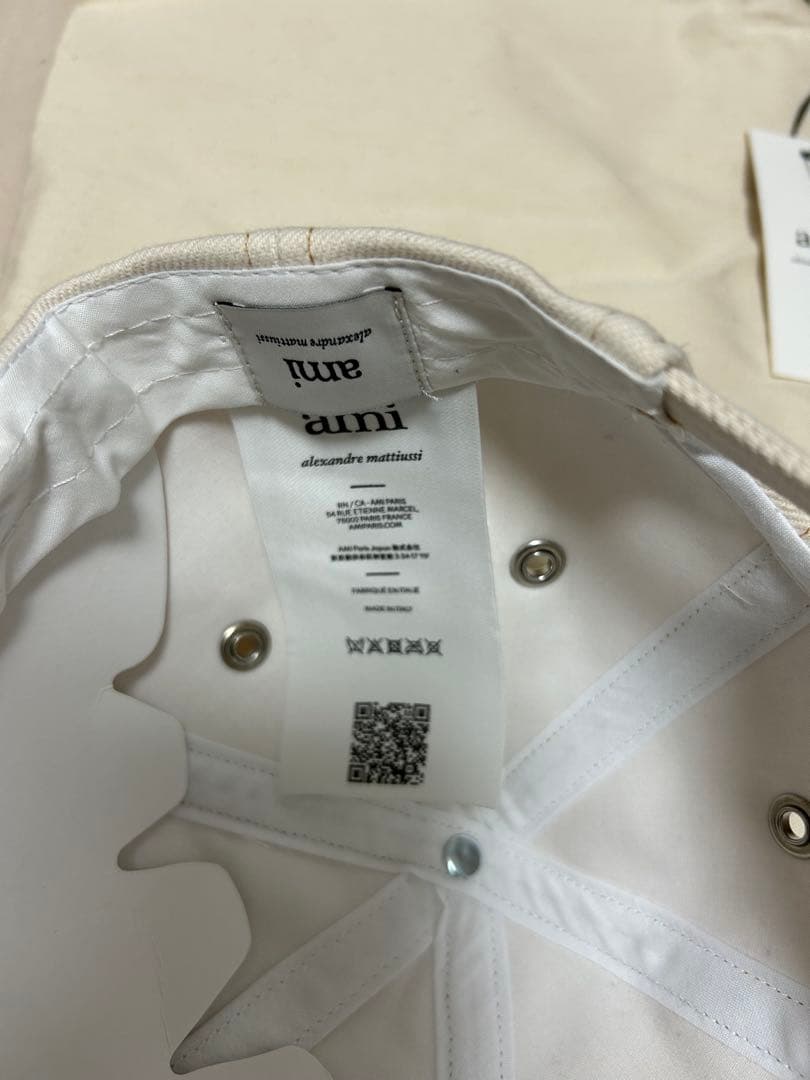 アミパリス　AMIDE COEUR エンブロイダリーキャップ