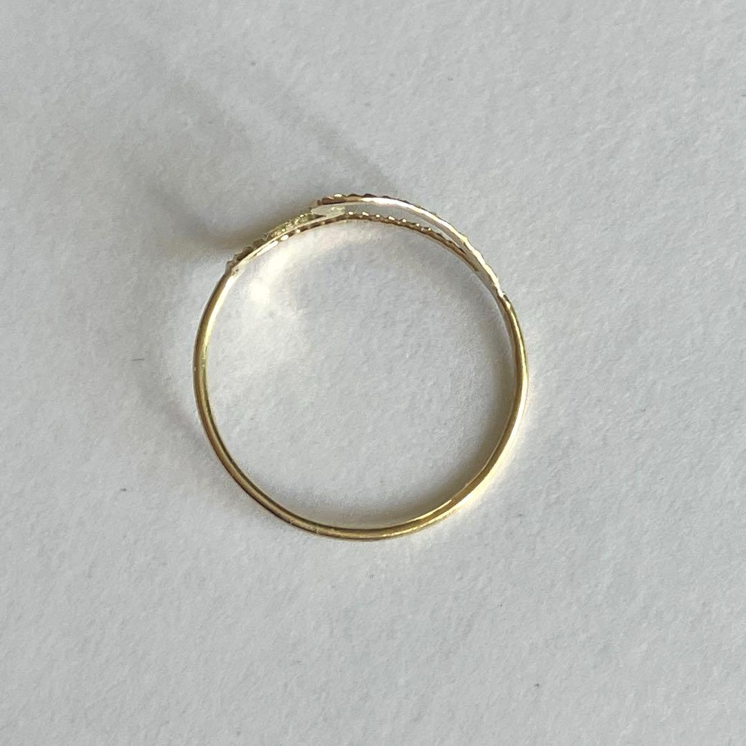 K18 18金　8号　リング　53