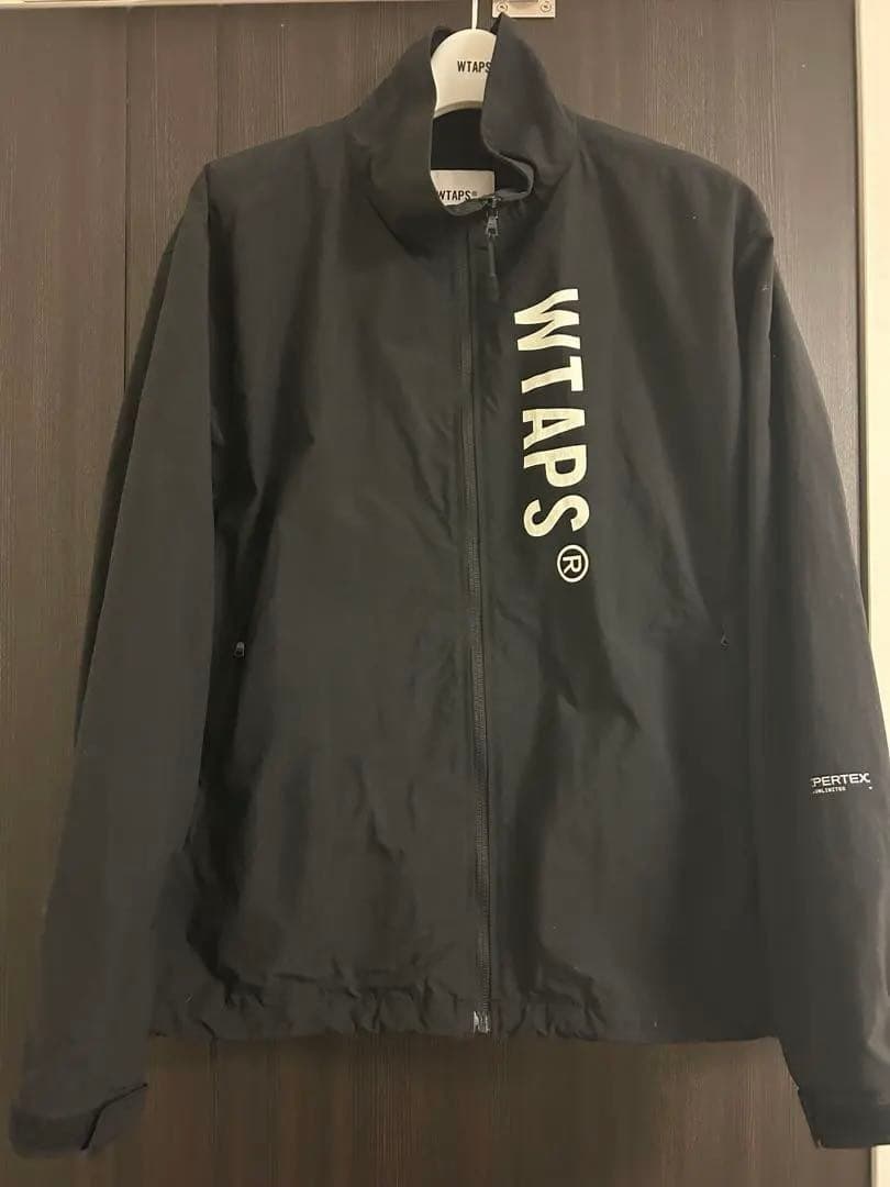 (美品)WTAPS TRACK JACKET NYLON. TUSSAH 黒 M