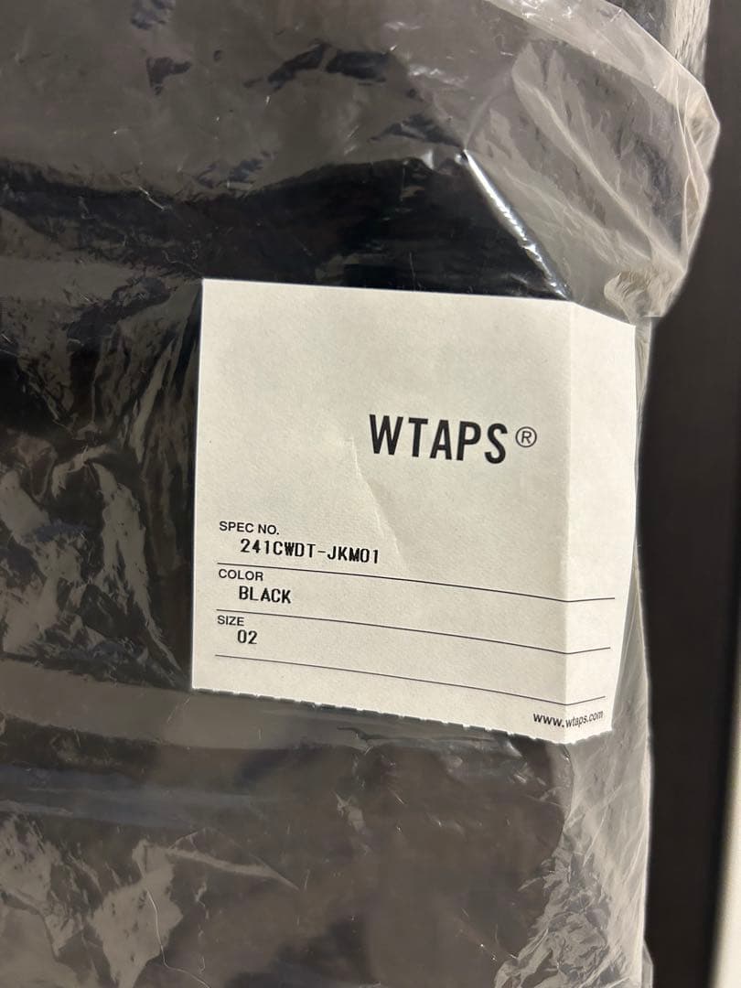 (美品)WTAPS TRACK JACKET NYLON. TUSSAH 黒 M