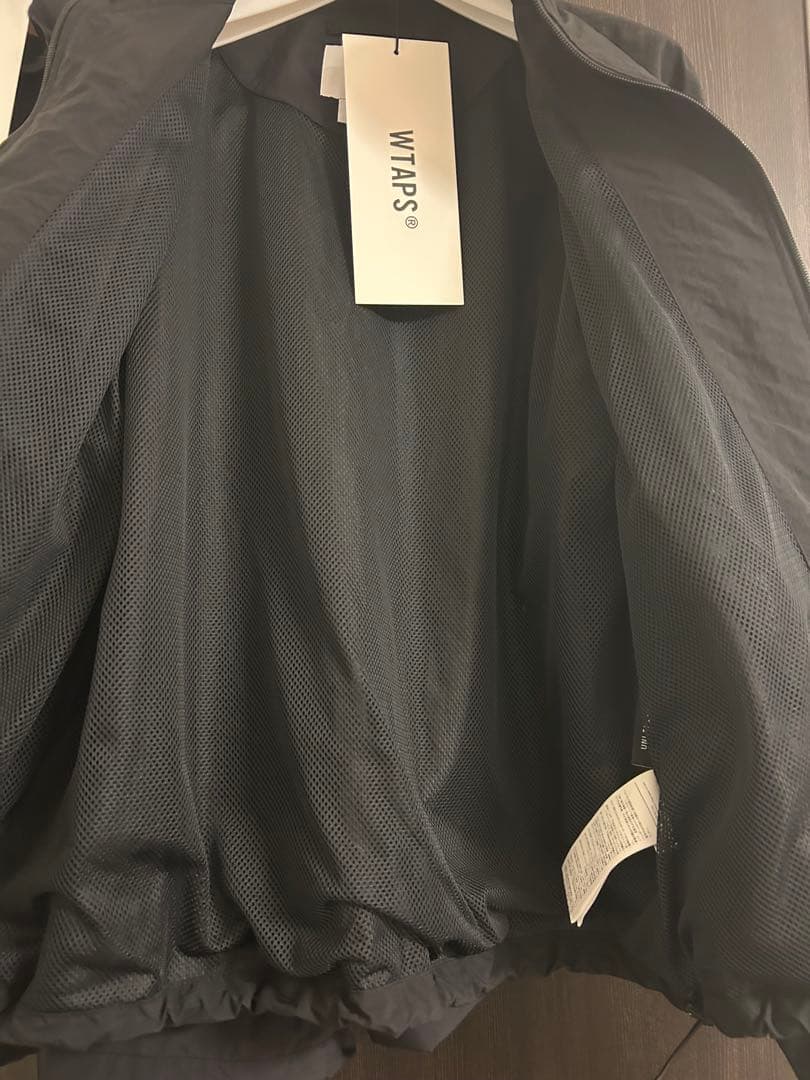 (美品)WTAPS TRACK JACKET NYLON. TUSSAH 黒 M