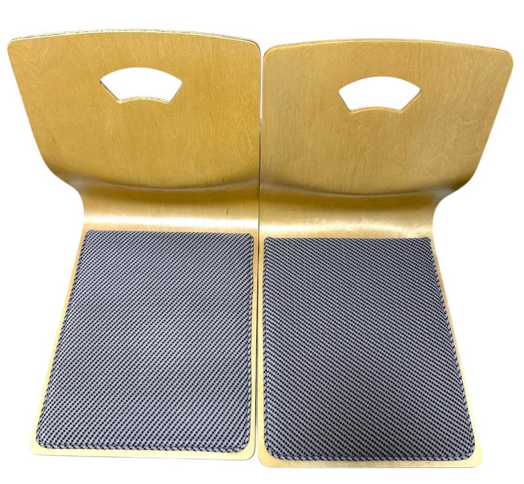 光製作所 HIKARI 木製 座椅子 4脚 曲がり木 旅館 和室