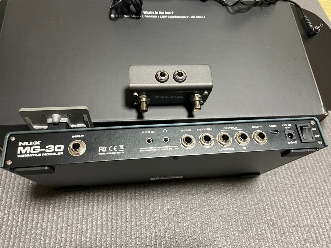 【即購入OK】NUX MG-30 ギター　マルチエフェクター