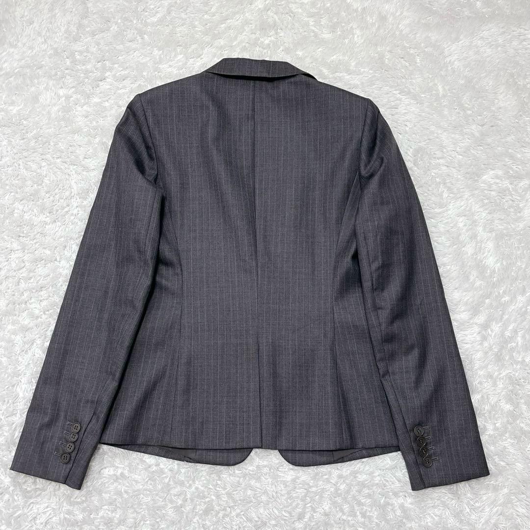 【Theory】セオリー セットアップ パンツスーツ ストライプ シルク混