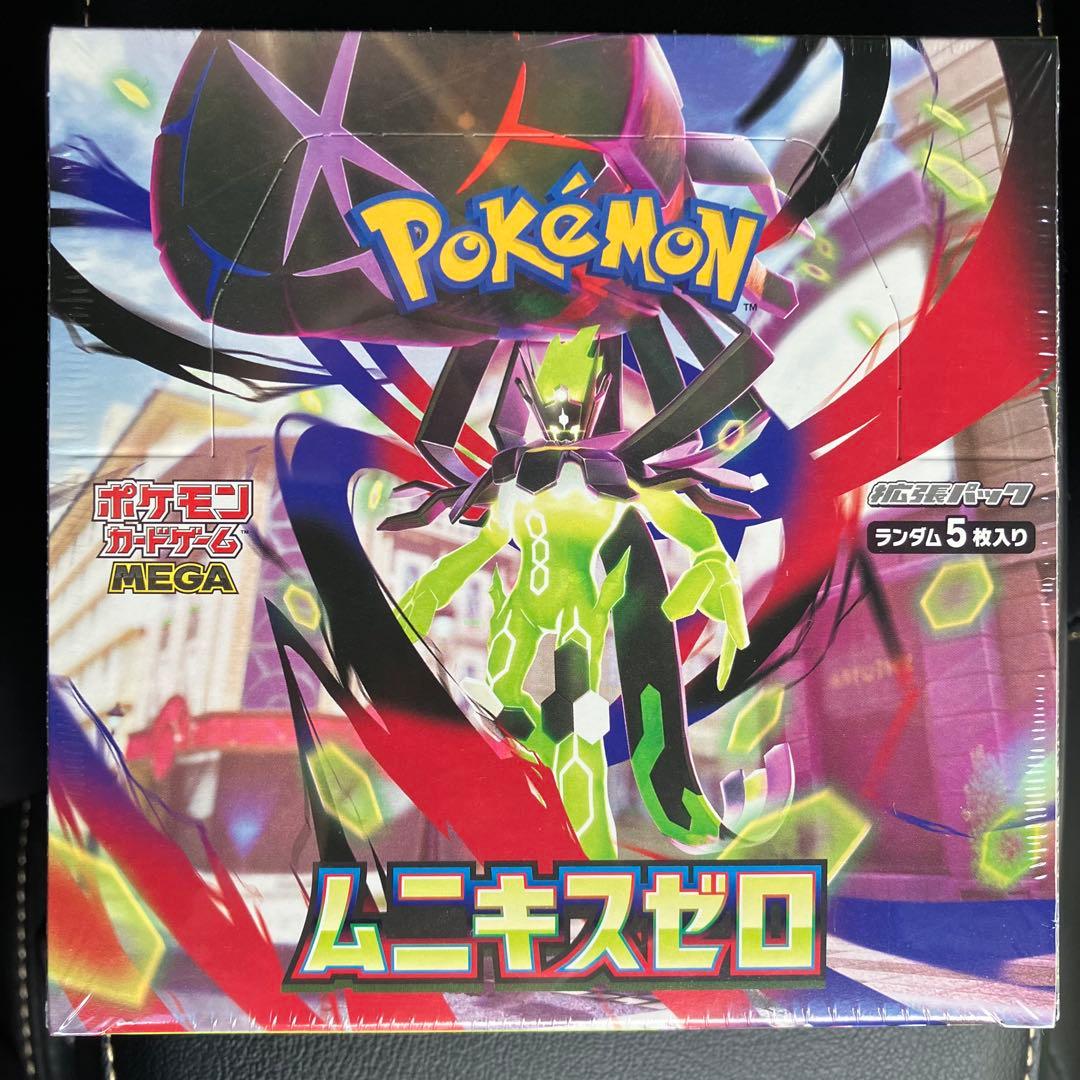 【シュリンク付き】ポケモンカード MEGA 拡張パック ムニキスゼロ BOX