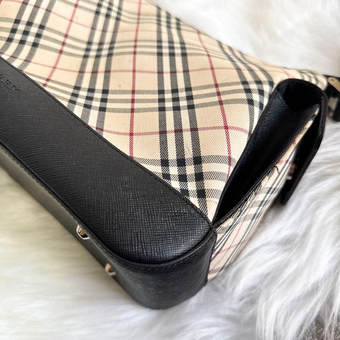 BURBERRY バーバリー ノバチェック ワンショルダーバッグ ハンドバッグ