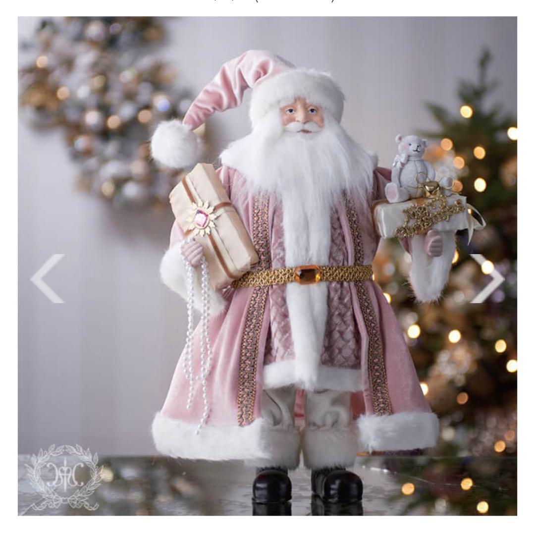 【新品】クリスマス サンタクロース ハルモニア 人形 45cm