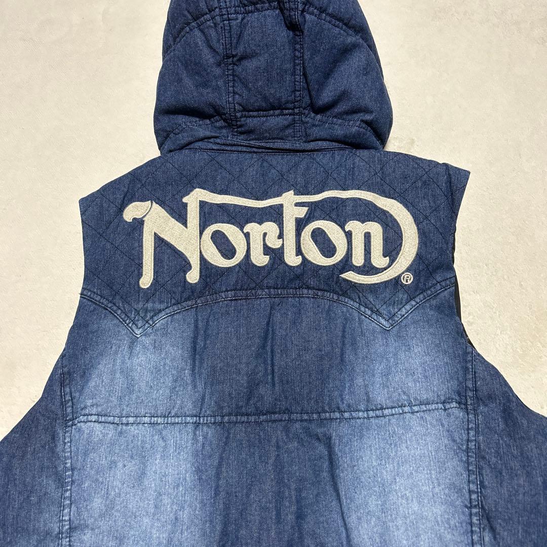 Norton フード付きダウンベスト