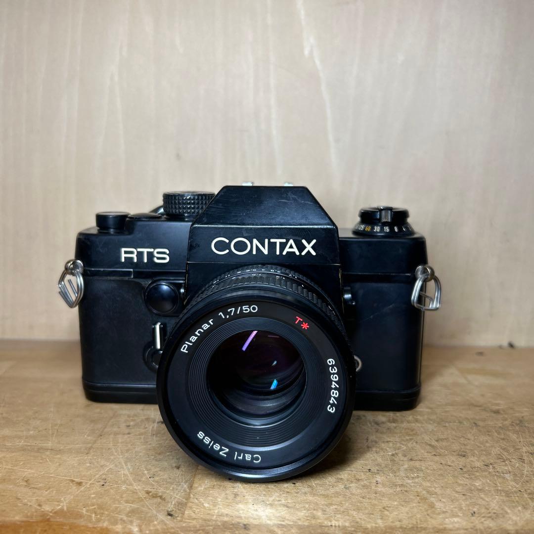 CONTAX RTS +Planar 50 mm f1.7 完動美品
