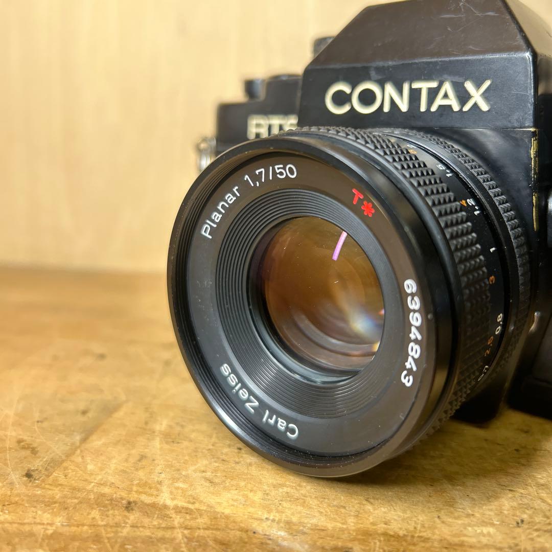CONTAX RTS +Planar 50 mm f1.7 完動美品