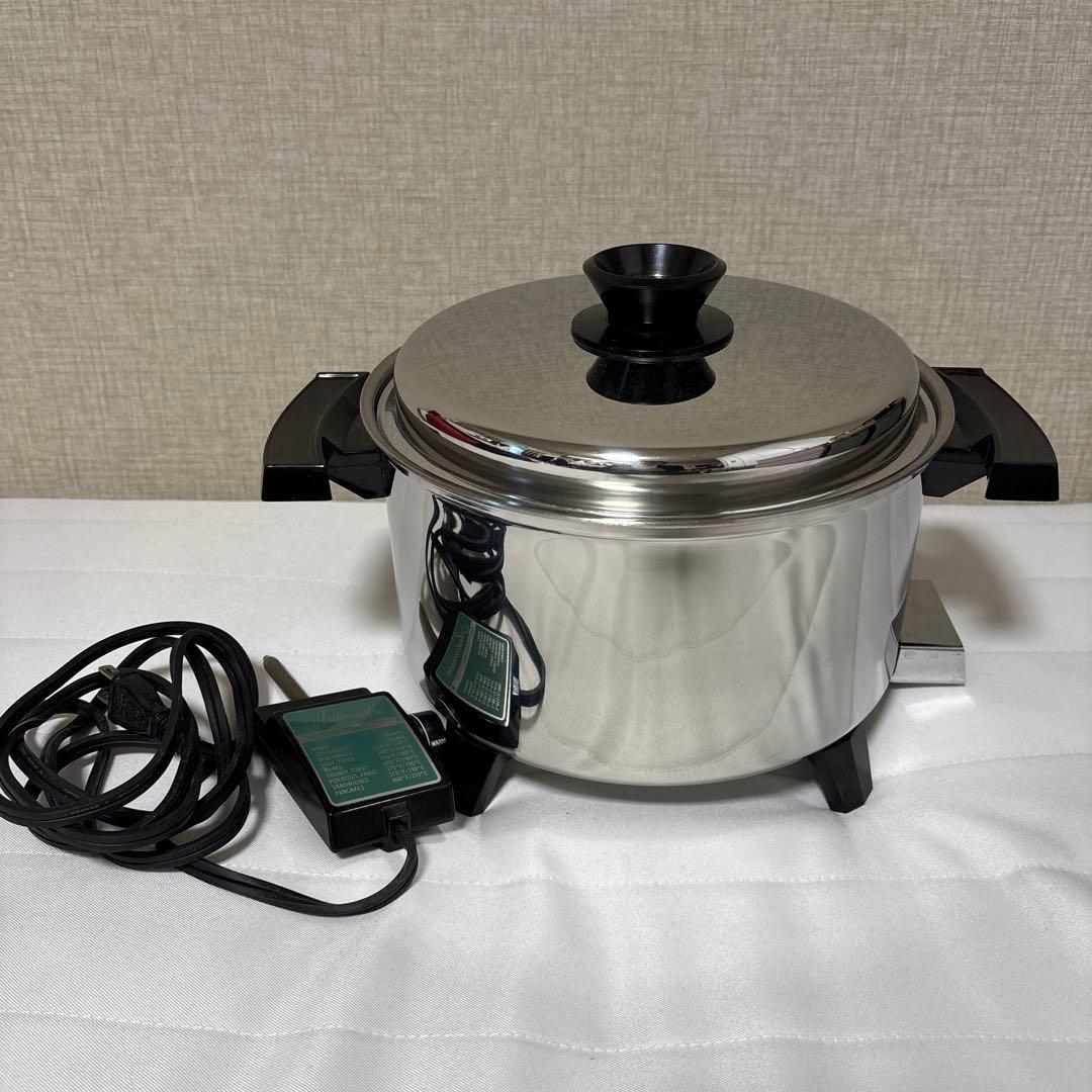 美品　ロイヤルクィーン　5コート電気鍋（エレスキー）