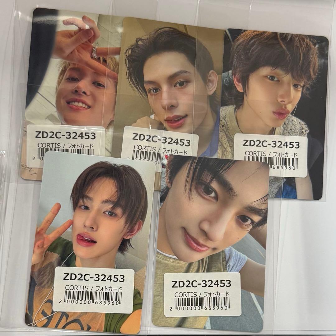 CORTIS コルティス ユニバ 特典 トレカ 5枚 コンプ⑥