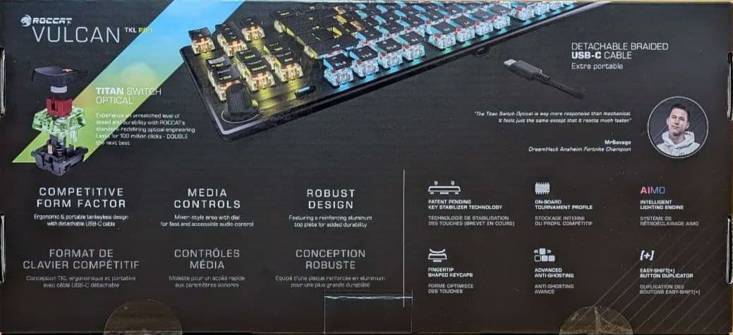 キーボード VULCAN TKL PRO