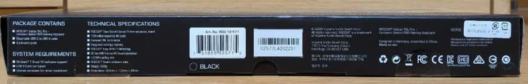 キーボード VULCAN TKL PRO