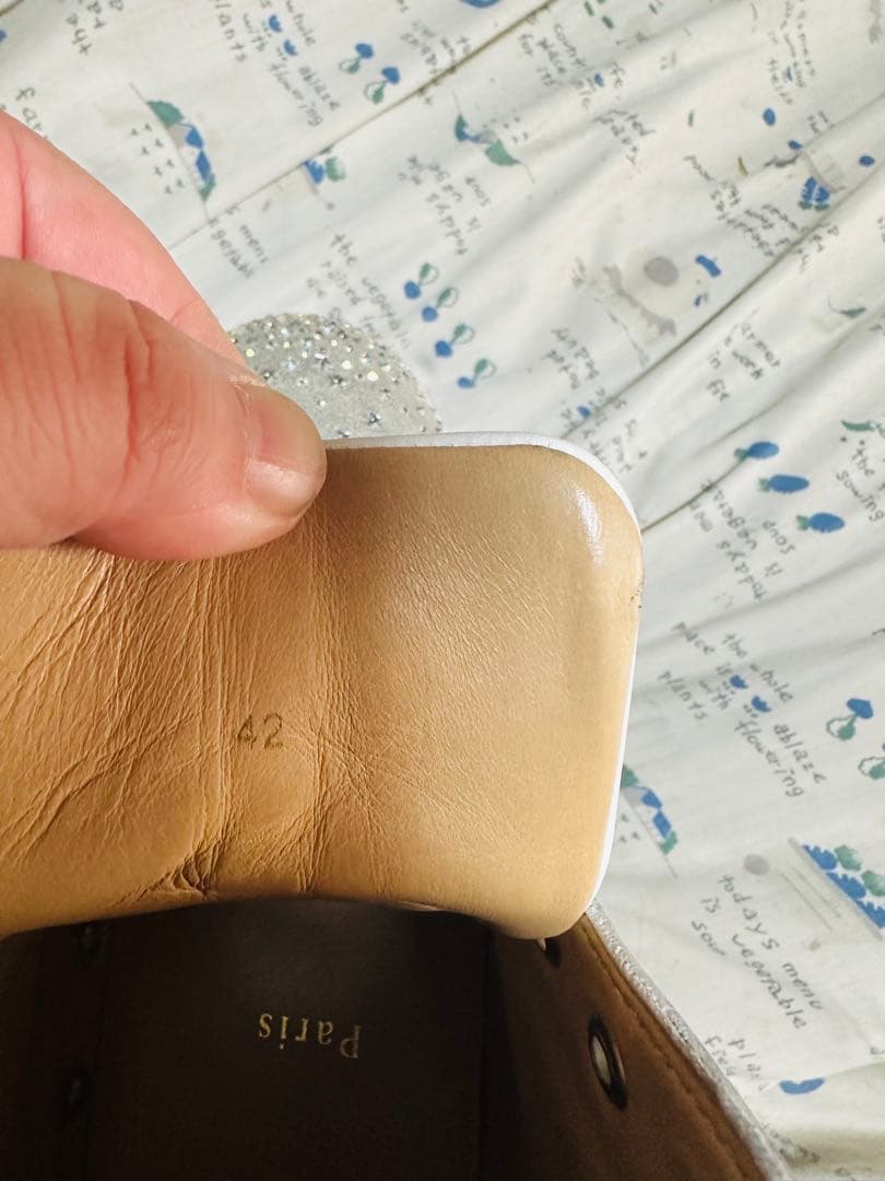 Christian Louboutin クリスチャンルブタン　ラメスニーカー42