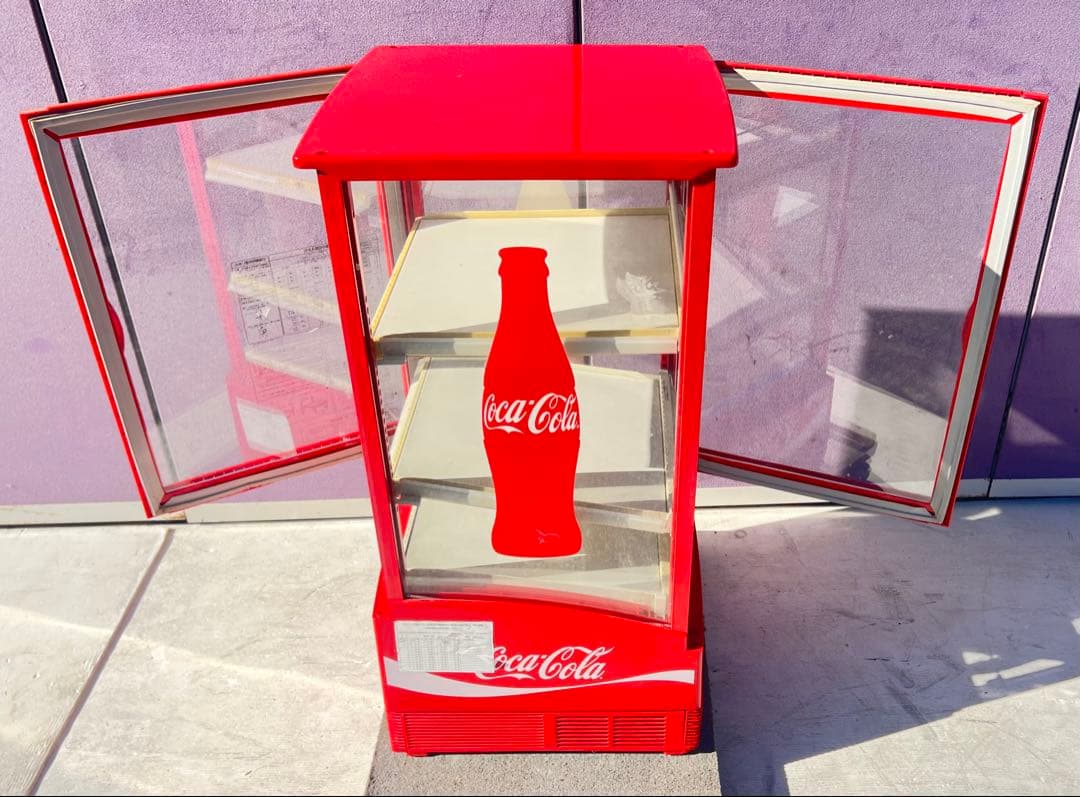 コカ・コーラ パナソニック温蔵冷蔵卓上型ショーケースSMR-CC75CH3-RA