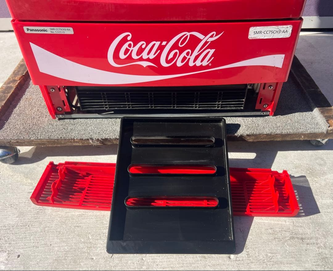 コカ・コーラ パナソニック温蔵冷蔵卓上型ショーケースSMR-CC75CH3-RA