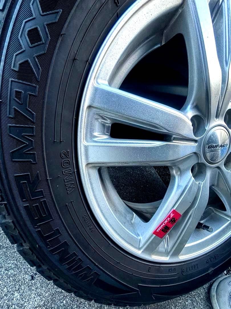 DUNLOP タイヤセット 185/60R15 フィットなど