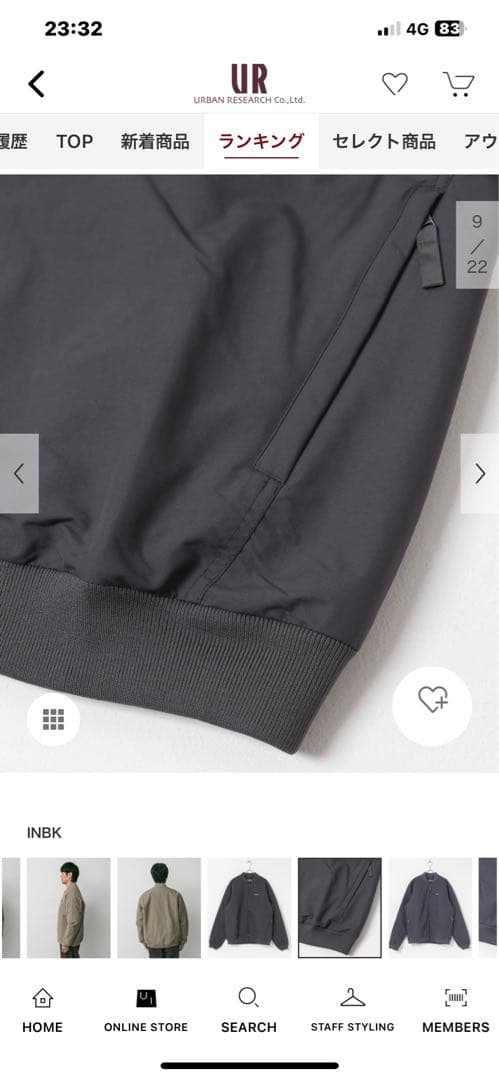 patagonia パタゴニア　デッキジャケットINBK Lサイズ