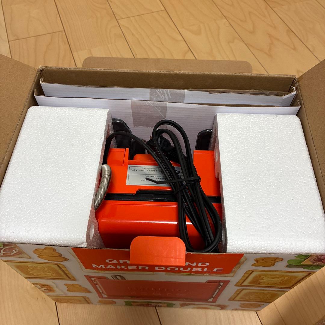 ブルーノ×ミッフィー　ホットサンドメーカー　ダブル　美品　miffy BRUNO