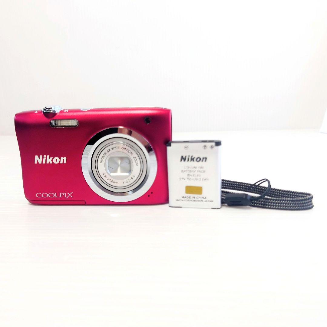 【美品】Nikon COOLPIX A100 レッド