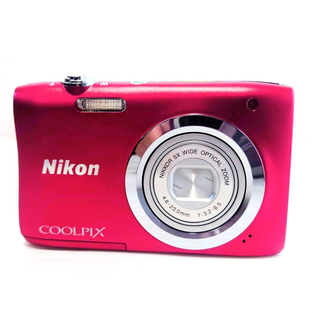 【美品】Nikon COOLPIX A100 レッド
