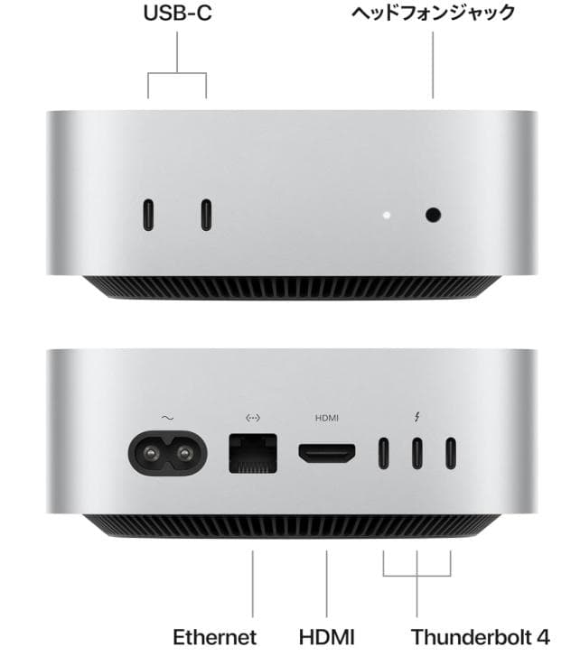 新品未開封 Mac mini M4 メモリ16GB MU9D3J/A 256GB