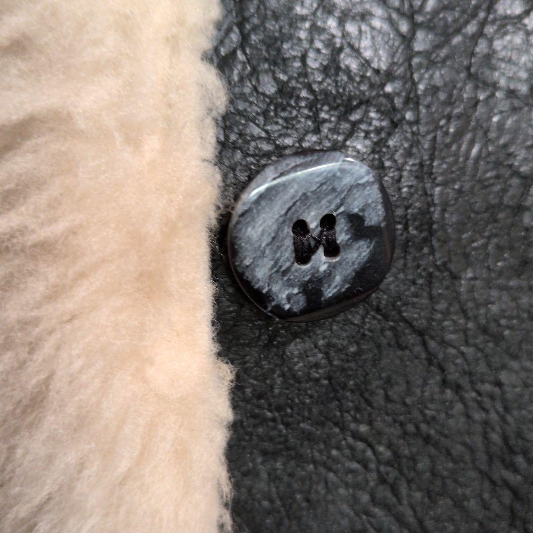 USA製 Schott 266SW ムートンジャケット 羊革 レディース M